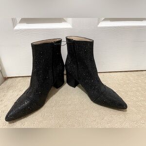 Betsey Johnson Rhinestone Kyla bootie